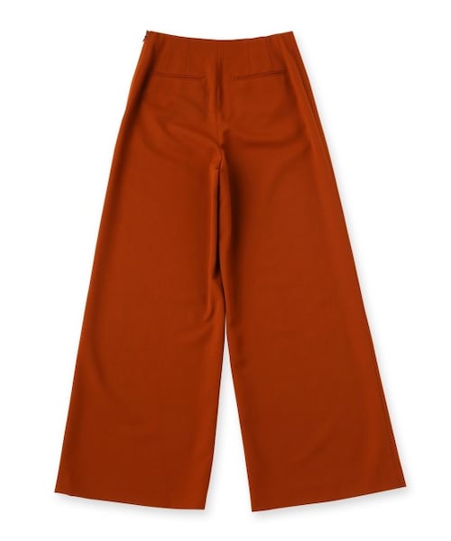 ADAM ET ROPE'(アダムエロペ)の「ウォッシャブルワイドパンツ(パンツ・レディース・チャコール/ネイビー/オレンジ系・34/36/38)」の5枚目の写真