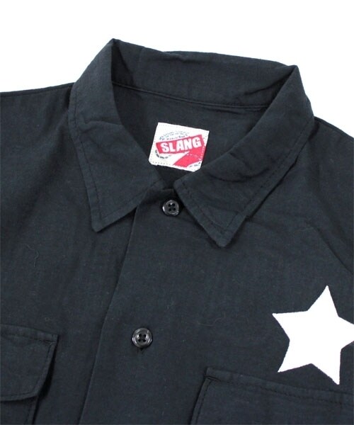 RNA(アールエヌエー)の「スターワークシャツ(トップス・レディース・ホワイト/ブラック/ネイビー・M)」の7枚目の写真