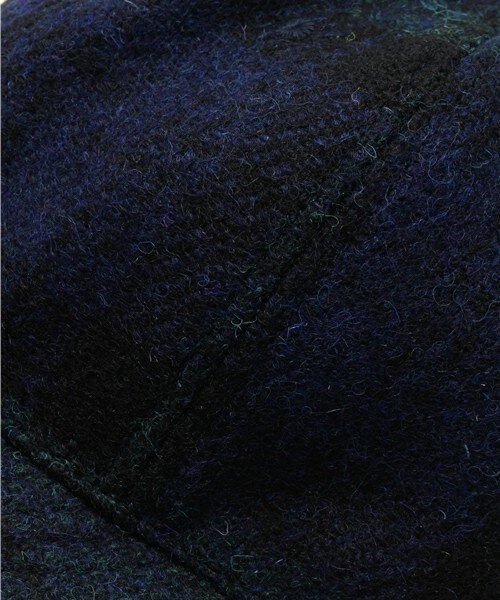 HARRIS TWEED（ハリスツイード）の「FG別注ハリスツイードNYキャップ（キャップ・レディース・グレー/オリーブ/チェック・FREE）」の10枚目の写真