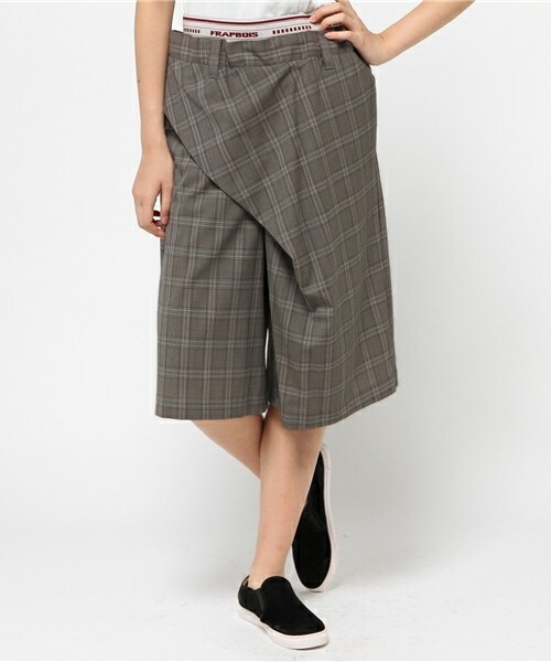 FRAPBOIS（フラボア）の「トロチェック（その他パンツ・レディース・ベージュ/チャコール・0/1）」の13枚目の写真