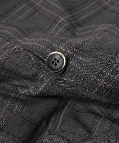 FRAPBOIS（フラボア）の「トロチェック（その他パンツ・レディース・ベージュ/チャコール・0/1）」の10枚目の写真