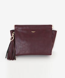 DHOLIC | フリンジキーチェーン付き2WAYクラッチバック(クラッチバッグ)