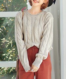 DHOLIC | 10colorツイストケーブルニット(ニット/セーター)