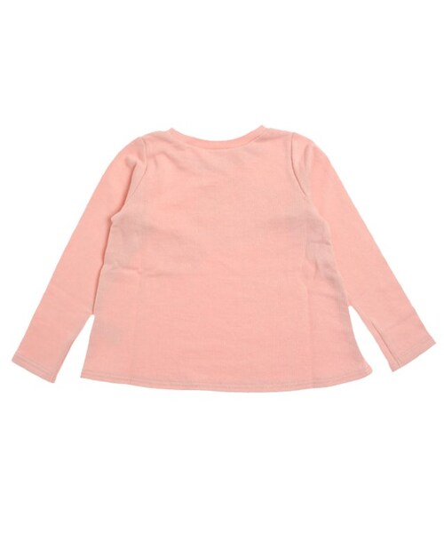 abcd（ナシ）の「チュールトレーナー（トップス・キッズ・チャコール/ピンク・80/90/95/100/110/120/130/140）」の5枚目の写真