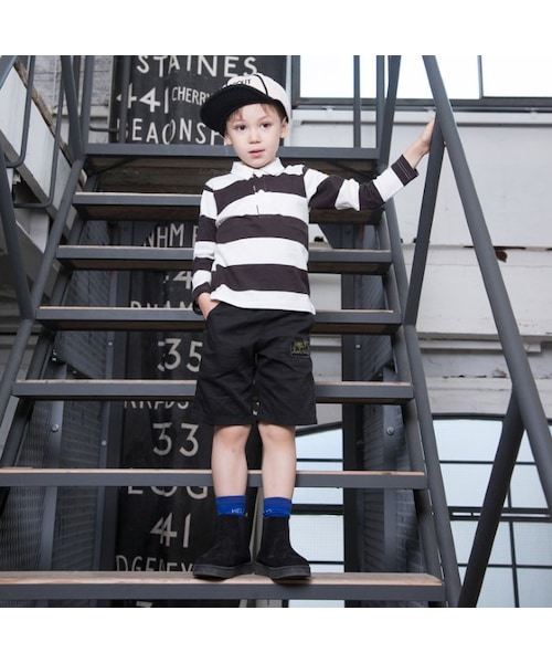 apres les cours（アプレレクール）の「サイドゴアスニーカーブーツ（シューズ・キッズ・ベージュ/ブラック/ブラウン・14/15/16/17/18/19/20/21）」の12枚目の写真