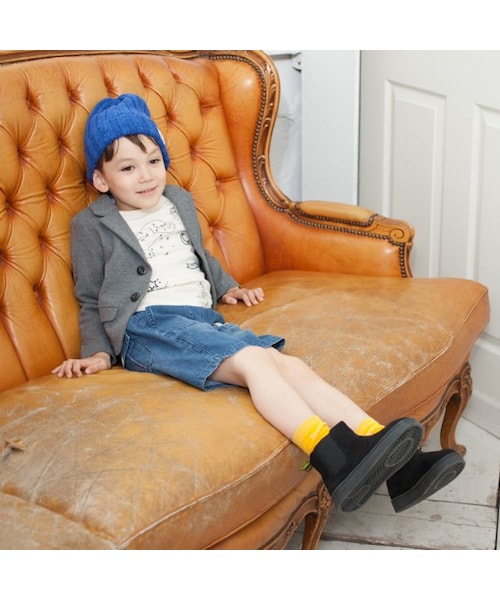 apres les cours（アプレレクール）の「サイドゴアスニーカーブーツ（シューズ・キッズ・ベージュ/ブラック/ブラウン・14/15/16/17/18/19/20/21）」の11枚目の写真