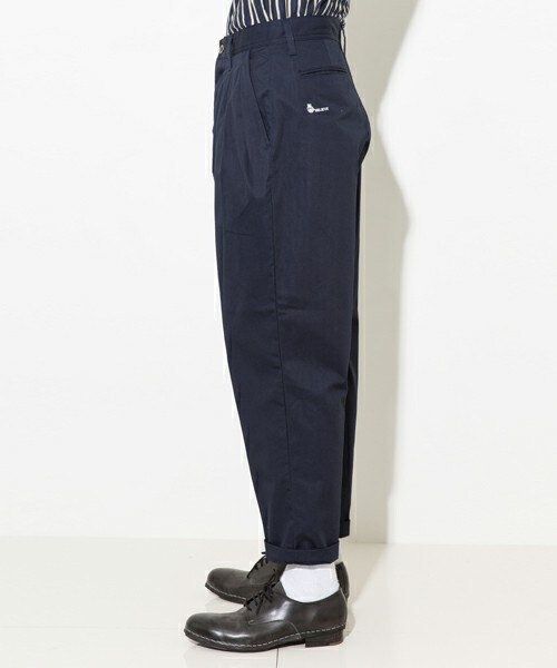 SHAREEF（シャリーフ）の「〈STUDIOUS限定〉WIDE PANTS NVY（その他・メンズ・NVY/BLK・1/2）」の4枚目の写真