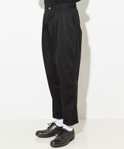 SHAREEF（シャリーフ）の「〈STUDIOUS限定〉WIDE PANTS NVY（その他・メンズ・NVY/BLK・1/2）」の15枚目の写真