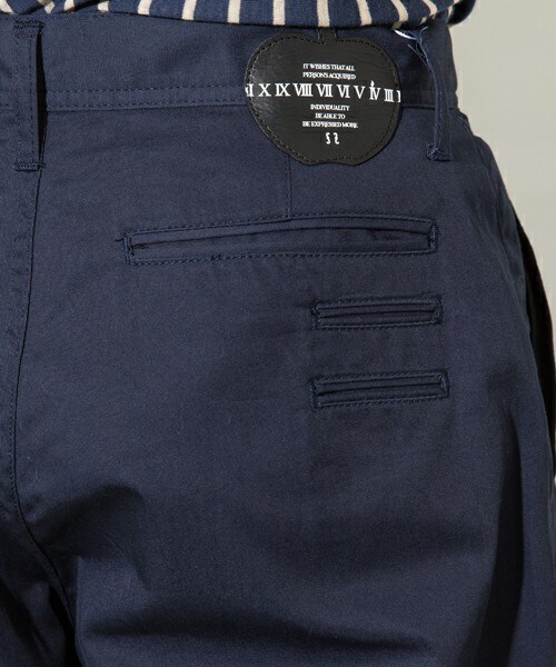 SHAREEF（シャリーフ）の「〈STUDIOUS限定〉WIDE PANTS NVY（その他・メンズ・NVY/BLK・1/2）」の10枚目の写真