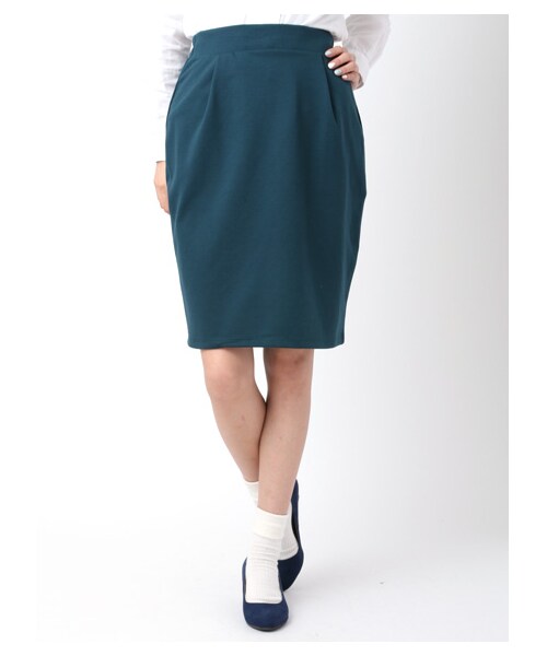 earth music&ecology（アースミュージックアンドエコロジー）の「＜WEB限定大きな・小さなサイズ＞タイトスカート（スカート・杢グレー/ブラック/ボルドー/カーキ/ダークグリーン・XS/L）」の4枚目の写真