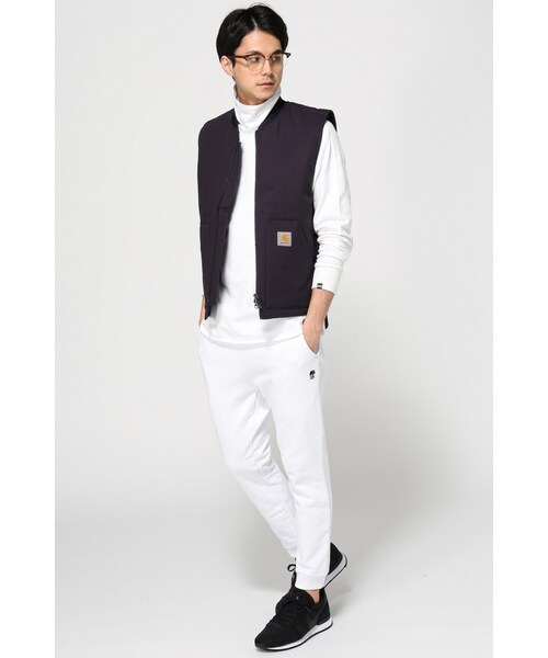 JOURNAL STANDARD（ジャーナルスタンダード）の「EVERLAST / エバーラスト:スウェットパンツ（パンツ・メンズ・ブラック/ホワイト・S/M）」の4枚目の写真