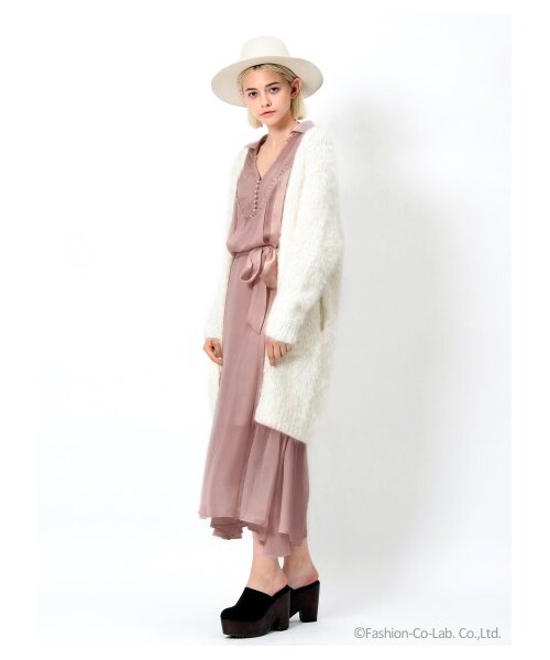 SNIDEL(スナイデル)の「スクエアサボ(サンダル・レディース・BRW/BLK・S/M/L)」の8枚目の写真