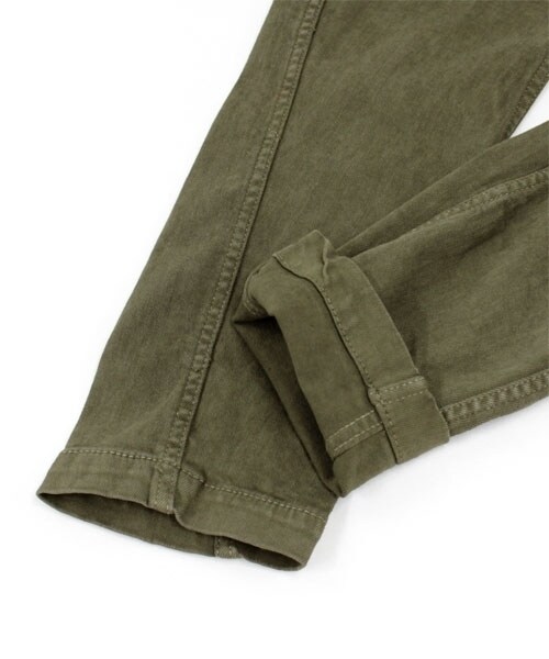 RNA-N（アールエヌエーエヌ）の「ロークロッチリブパンツ（パンツ・レディース・ブラック/アイボリー/カーキ・M）」の8枚目の写真