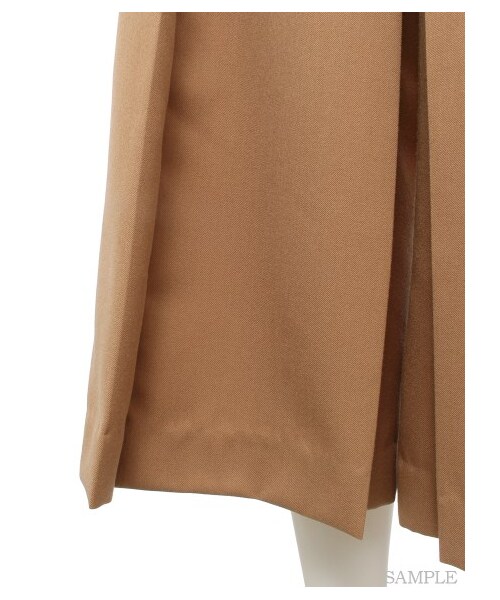 LILY BROWN（リリーブラウン）の「タックガウチョパンツ（ワイドパンツ・レディース・GRY/BLK/BEG・0/1）」の10枚目の写真