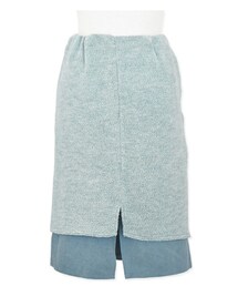 flower | layerd slit skirt　～レイヤードスリットスカート(スカート)