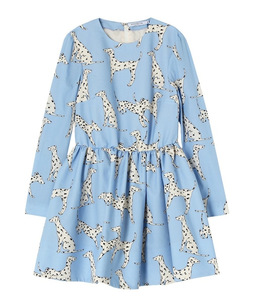 PAMEO POSE（パメオポーズ）の「【VIVETTA】GIUNONE（ワンピース・レディース・ブラック/スカイブルー・F）」の2枚目の写真