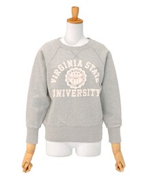 flower | college logo sweat～カレッジロゴスウェット(スウェット)