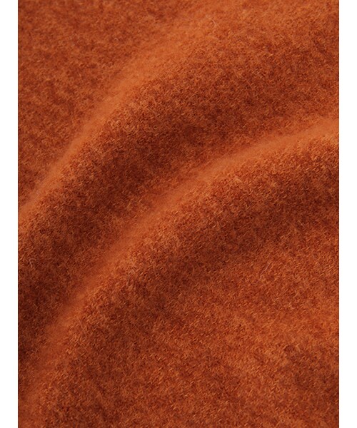 w closet（ダブルクローゼット）の「ミルニットソー半袖プルオーバー（トップス・レディース・アイボリー/グレー/Dオレンジ/ブラック・FREE）」の12枚目の写真