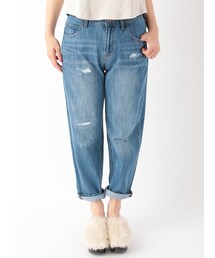 w closet | 10ozダメージデニムパンツ(パンツ)