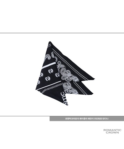 ROMANTIC CROWN（ロマンティッククラウン）の「bandana beanie_black（その他・メンズ・기타）」の6枚目の写真