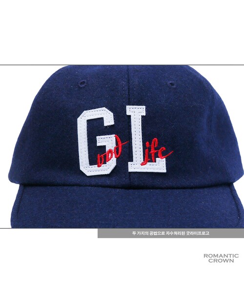 ROMANTIC CROWN（ロマンティッククラウン）の「G.L melton ballcap_navy（その他・メンズ・기타）」の10枚目の写真
