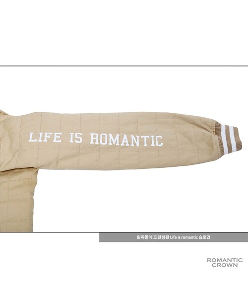 ROMANTIC CROWN（ロマンティッククラウン）の「G.L quilting coach jkt_beige（ジャケット/アウター・メンズ・기타）」の14枚目の写真