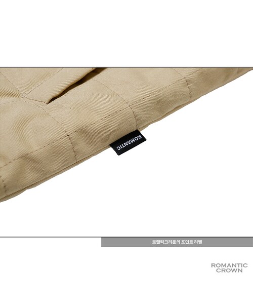 ROMANTIC CROWN（ロマンティッククラウン）の「G.L quilting coach jkt_beige（ジャケット/アウター・メンズ・기타）」の10枚目の写真