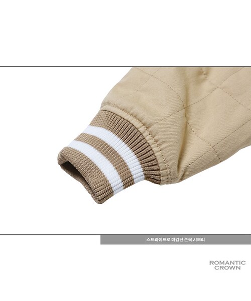 ROMANTIC CROWN（ロマンティッククラウン）の「G.L quilting coach jkt_beige（ジャケット/アウター・メンズ・기타）」の13枚目の写真