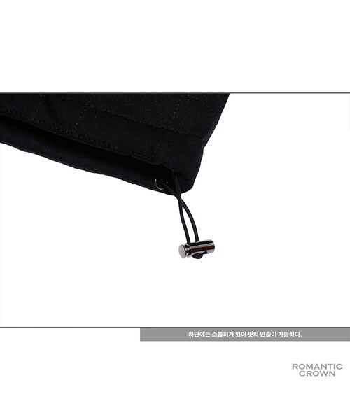 ROMANTIC CROWN（ロマンティッククラウン）の「G.L quilting coach jkt_black（ジャケット/アウター・メンズ・기타）」の12枚目の写真