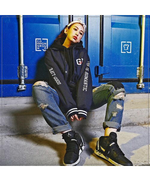 ROMANTIC CROWN（ロマンティッククラウン）の「G.L quilting coach jkt_black（ジャケット/アウター・メンズ・기타）」の3枚目の写真