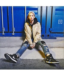 ROMANTIC CROWN | G.L quilting coach jkt_black(ジャケット/アウター)