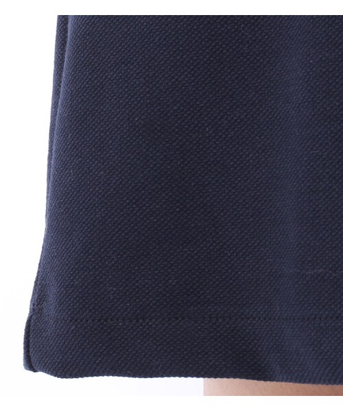 PAGEBOY（ページボーイ）の「鹿の子リップル衿付きワンピース（ワンピース/ドレス・レディース・グレー/カーキ/ネイビー）」の9枚目の写真