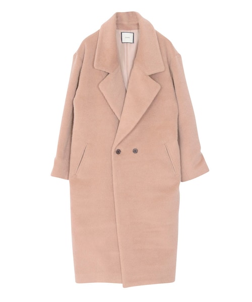 jouetie（ジュエティ）の「コクーンチェスターコート（ジャケット/アウター・レディース・グレー/ブラック/ピンク/キャメル/ミックス）」の3枚目の写真