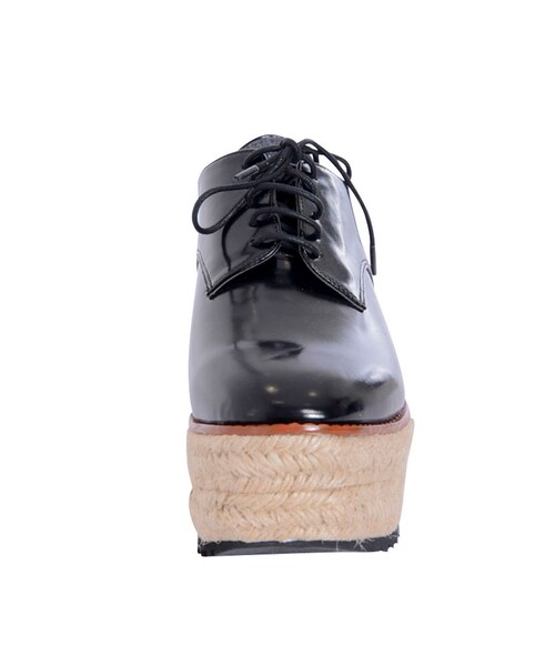 jouetie（ジュエティ）の「厚底ジュートシューズ（シューズ・レディース・ブラック/ボルドー/ベージュ）」の8枚目の写真