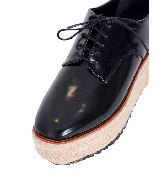 jouetie（ジュエティ）の「厚底ジュートシューズ（シューズ・レディース・ブラック/ボルドー/ベージュ）」の9枚目の写真