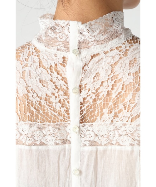 Deuxieme Classe（ドゥーズィエムクラス）の「ハイネック レース