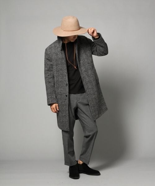 BLISS POINT（ブリスポイント）の「TWアンクルトラウザー（パンツ・メンズ・ブラック/グレー/カーキ・S/M/L）」の5枚目の写真