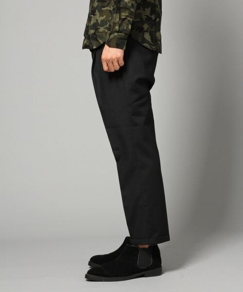 BLISS POINT（ブリスポイント）の「TWアンクルトラウザー（パンツ・メンズ・ブラック/グレー/カーキ・S/M/L）」の8枚目の写真