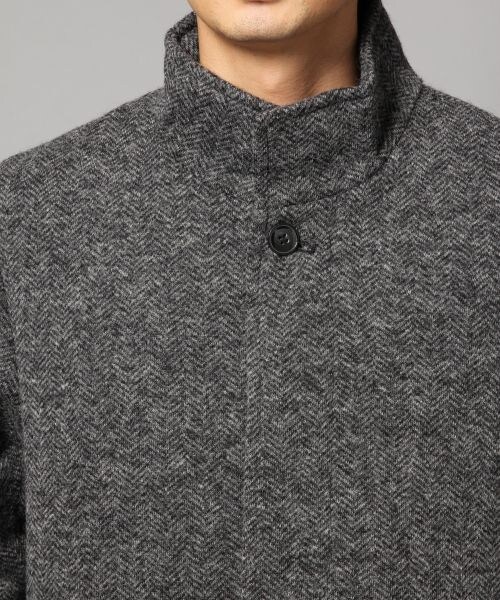 BLISS POINT（ブリスポイント）の「スライハバースタンドコート（ジャケット/アウター・メンズ・ヘリンボーン/チェック・M/L）」の8枚目の写真