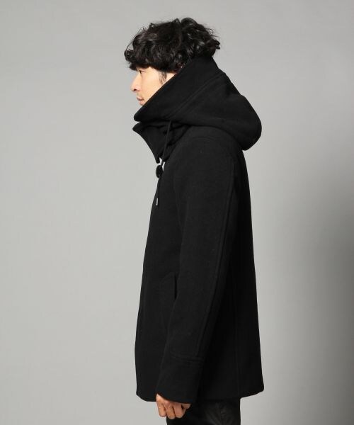 BLISS POINT（ブリスポイント）の「2WAYウールショートモッズ（ジャケット/アウター・メンズ・ブラック/チャコールグレー/カーキ・M/L）」の8枚目の写真