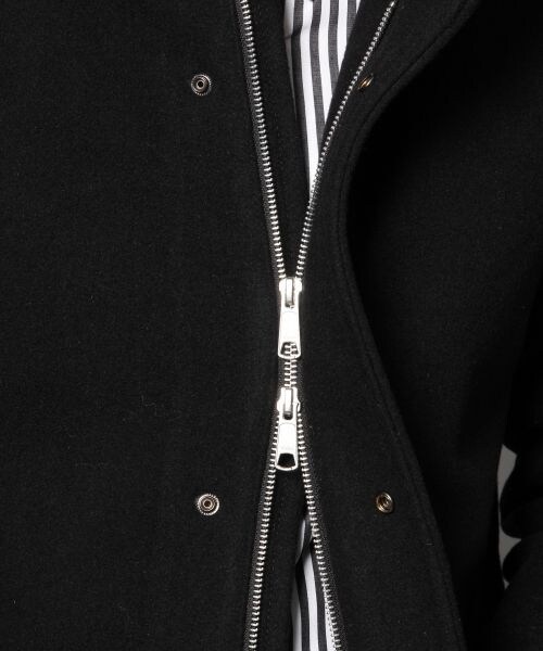 BLISS POINT（ブリスポイント）の「2WAYウールショートモッズ（ジャケット/アウター・メンズ・ブラック/チャコールグレー/カーキ・M/L）」の16枚目の写真