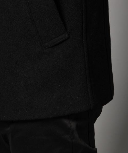 BLISS POINT（ブリスポイント）の「2WAYウールショートモッズ（ジャケット/アウター・メンズ・ブラック/チャコールグレー/カーキ・M/L）」の14枚目の写真