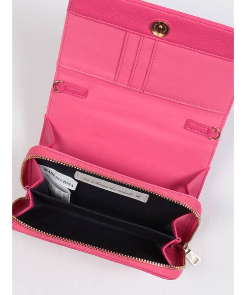 31 Sons de mode（トランテアン　ソン　ドゥ　モード）の「２ＷＡＹマルチミニポシェット（バッグ・レディース・ブラック/ホワイト/ピンク/ベージュ・フリー）」の15枚目の写真