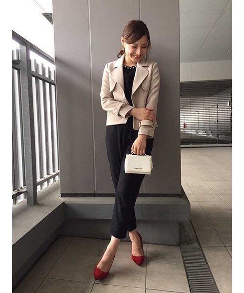 31 Sons de mode（トランテアン　ソン　ドゥ　モード）の「２ＷＡＹマルチミニポシェット（バッグ・レディース・ブラック/ホワイト/ピンク/ベージュ・フリー）」の9枚目の写真