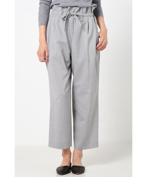 IENA（イエナ）の「《追加》LANA MISTOドローコードパンツ◆（パンツ・レディース・グレー/ベージュ/カーキ・36/38/40）」の7枚目の写真