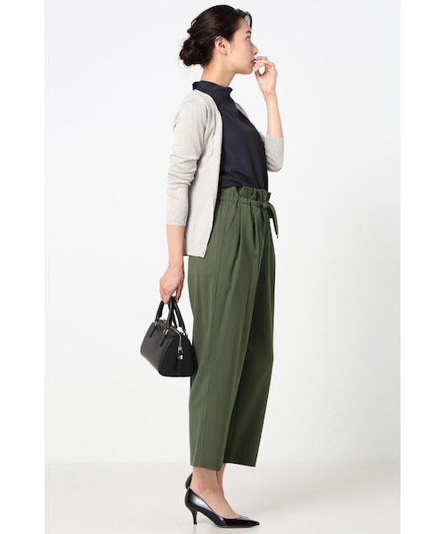 IENA（イエナ）の「《追加》LANA MISTOドローコードパンツ◆（パンツ・レディース・グレー/ベージュ/カーキ・36/38/40）」の6枚目の写真