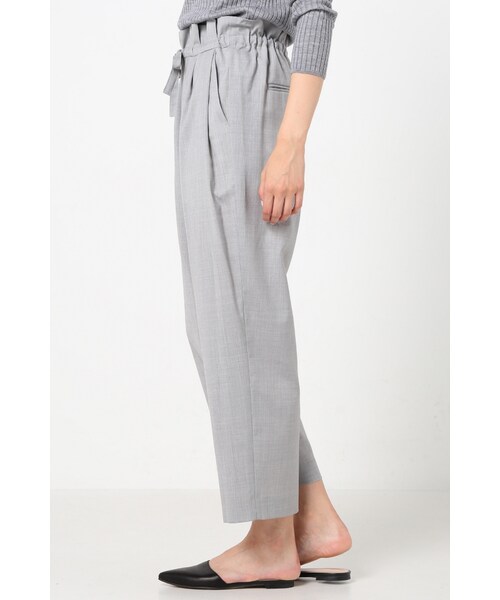 IENA（イエナ）の「《追加》LANA MISTOドローコードパンツ◆（パンツ・レディース・グレー/ベージュ/カーキ・36/38/40）」の8枚目の写真