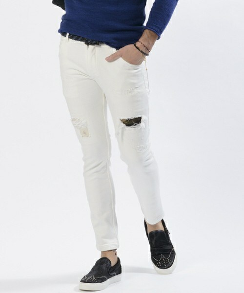 CAMBIO（カンビオ）の「5823 dj07d tight knit-denim RP パンツ