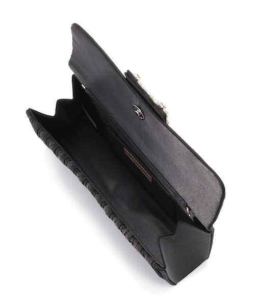 laboratory work（ラボラトリーワーク）の「2WAYクラッチバック（バッグ・レディース・ブラック/ベージュ）」の11枚目の写真