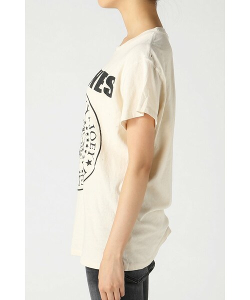 最適な材料 L'Appartement（アパルトモン）の「MADE WORN ROCK RAMONES 1980 トップス